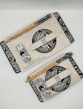 2 SH Home Ceramic Sushi Serving Plate